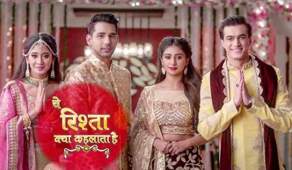 Long-Running Star Plus show 'Yeh Rishta Kya Kehlata Hai' is still the top-rated show for the channel. Looks like, love is all around the sets of 'Yeh Rishta...'. (Photo: Star Plus)