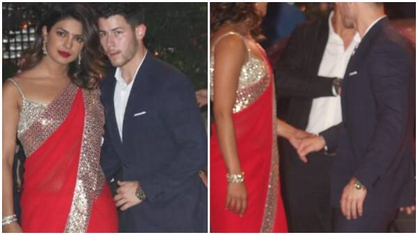 Priyanka Chopra & Nick Jonas enter together at Akash-Shloka pre-engagement bash! Priyanka Chopra & Nick Jonas enter together at Akash-Shloka pre-engagement bash!