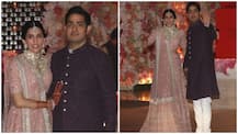 Mukesh Ambani's son Akash Ambani & Shloka Mehta strike pose together at their pre-engagement bash!