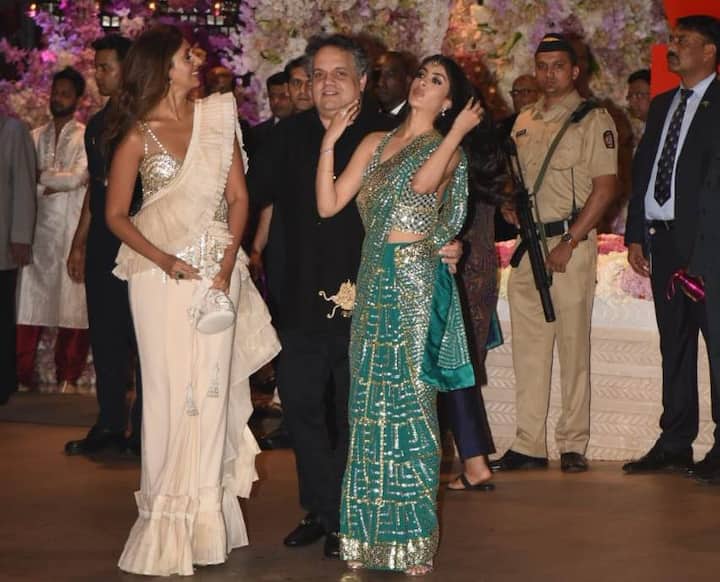 Navya Nanda with Mom Shweta and Akash-Shloka's Engagement bash