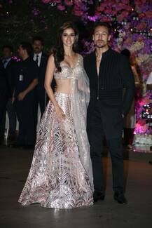 In Pics: Tiger Shroff-Disha Patani make a STUNNING couple entry at Akash-Shloka’s engagement bash