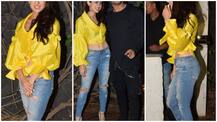Sara Ali Khan looks stunning as she poses with co-star Sushant at 'Kedarnath' wrap-up bash!