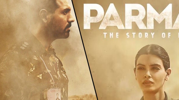 Parmanu: The Story of Pokhran: John Abraham & Diana Penty on powerful posters! Parmanu: The Story of Pokhran: John Abraham & Diana Penty on powerful posters!