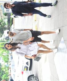 Mira flaunts huge baby bump on her lunch date with Shahid looking pretty as ever!