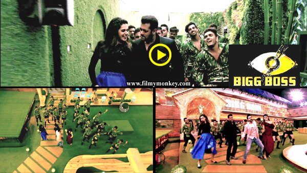 Bigg Boss 11: Salman Khan shakes a leg in BB 11 washroom with Taapsee & Jacqueline! Bigg Boss 11: Salman Khan shakes a leg in BB 11 washroom with Taapsee & Jacqueline!