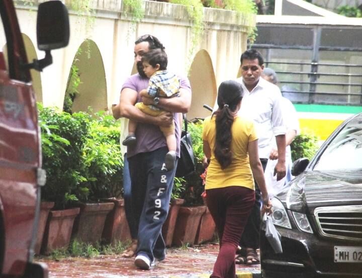 Kareena, Saif with their munchkin have recently returned from their very long London vacation and the little one made news even then, with every spotting of his.