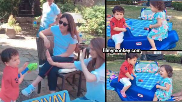 Kareena and Taimur met Prianka and her princess Kainaat number of times and the kids had a party on weekends while Mommies even went for dinner together.