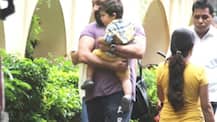Saif Ali Khan spotted with Taimur Ali Khan holding him in his arms..is Awww!
