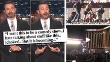 VIDEO: Jimmy Kimmel breaks into tears while speaking about Las Vegas shootings