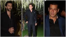 In PICS: Shah Rukh, Salman & Hrithik add STAR POWER to Poorna Patel-Namit Soni's wedding reception