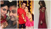 Kavita Kaushik, Kishwer-Suyyash, Dheeraj-Vinny & other TV celebs celebrate FIRST Karwachauth post-wedding!