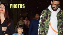 Aaradhya Bachchan plays cute as cameras flashed on her arrival at airport with Mom and Dad!