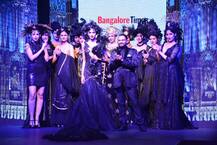 IN PICS: 54-year-old Bollywood DIVA Sridevi looks breathtakingly beautiful in a bridal wear at the Bangalore Times Fashion Week!