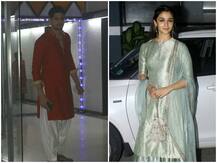 Amid BREAKUP rumors, Alia Bhatt & Sidharth Malhotra spotted TOGETHER at Sanjay Kapoor's Diwali bash!