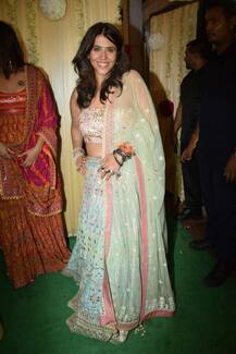 PICS: Divyanka, Sakshi, Karan, Mouni & other popular TV stars at Ekta Kapoor's Diwali Bash!