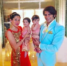 Karanvir Bohra & Teejay Sidhu's twin girls turn one on Diwali; check out their BIRTHDAY BASH pics!