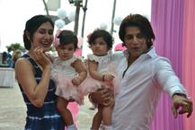 SEE PICS: TV actor Karanvir Bohra's TWIN daughters' FIRST BIRTHDAY BASH;Mouni Roy, Kararisma Tanna,Gaauhar Khan & other TOP TV STARS attend!