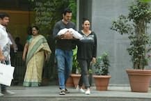 PICS: Esha Deol & Bharat Takhtani take newborn baby girl home from Hospital!