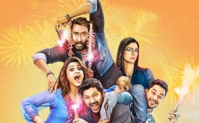 Ajay Devgn's multi-starrer 'Golmaal Again' has earned over 100 crore within 5 days of it's release and the star recently thanked fans for all the love.