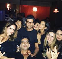 INSIDE PICS: Hrithik Roshan PARTIES HARD at EX wife Sussanne Khan's star-studded 39th BIRTHDAY BASH with her gang!