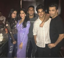 PICS: 'Sairat' remake stars & rumored couple Jhanvi Kapoor, Ishaan Khattar on Lunch Date!