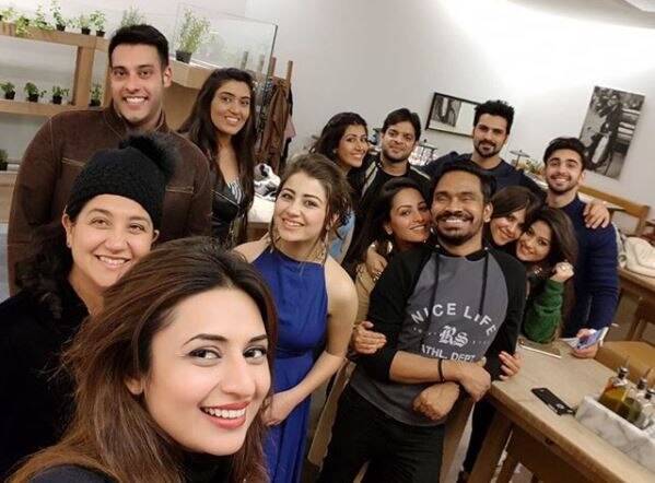 Recently the cast of popular Star Plus show 'Yeh Hai Mohabbatein' was in 'Budapest' for the shooting of the newly introduced twist where Raman & Ishita have parted ways yet AGAIN. (Photo: Instagram)