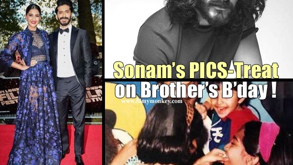 Sonam Kapoor shares childhood throwback pic with brother Harshvardhan wishing him 