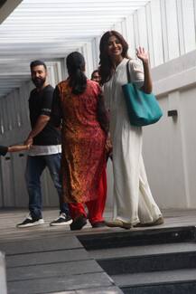 SEE PICS: Shilpa Shetty clicked post lunch with family; 7-year-old son Viaan's cute expressions will melt your heart!