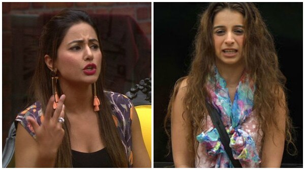 Bigg Boss 11: Evicted contestant Benafsha promises to SLAP Hina Khan once she comes OUT! Bigg Boss 11: Evicted contestant Benafsha promises to SLAP Hina Khan once she comes OUT!