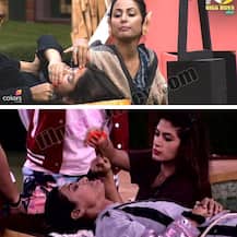 Bigg Boss 11: Bandgi Kalra's CELEB connection! Dinner at Abhishek Verma's home, Kamya Punjabi kisses her..!