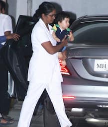 Soon-to-turn 1, Saif-Kareena's munchkin Taimur Ali Khan spotted in Mumbai! PICS!