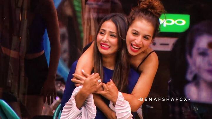 MTV VJ and the stunning Benafsha Soonawalla wo was very close to Hina Khan once upon a time, has been lashing out at her ever since her eviction. 