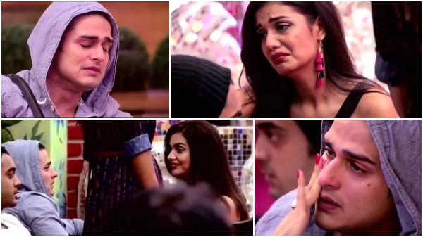 WATCH: BIGG BOSS 11- Priyank Sharma cries his heart out on seeing Divya Agarwal; EX-LOVERS share an emotional bond! PATCH UP on cards?    WATCH: BIGG BOSS 11- Priyank Sharma cries his heart out on seeing Divya Agarwal; EX-LOVERS share an emotional bond! PATCH UP on cards?