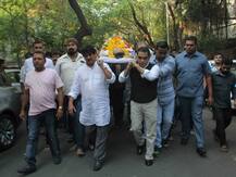 IN PICS: Abhishek Bachchan, Paresh Rawal, Rohit Shetty at Neeraj Vora's funeral;Bollywood celebs pay their respects!
