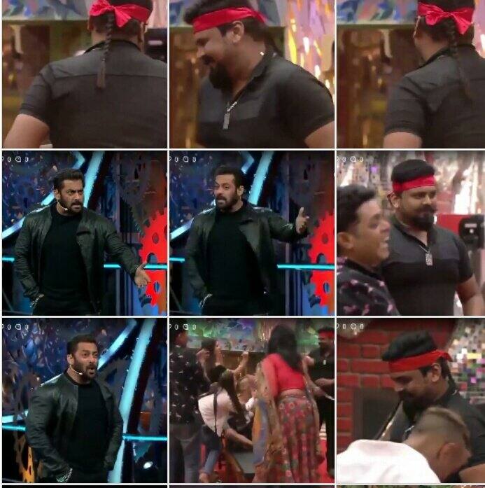 With his fourth time entry in 'Bigg Boss', Chintan Gangar aka 'Airporti Jallad' of BB 7 is getting the most attention in Bigg Boss 11. You would remember how during a fun task of Waxing, 'Jallad' broke into a laughter on one 'Weekend Ka Vaar' last month! (Pic: Colors)