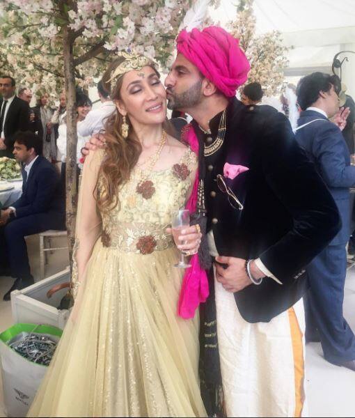 'Bigg Boss 7' contestant Sofia Hayat tied the knot with beau Vlad Stanescu, an interior designer from Romania, in April this year. (Photo: Instagram)