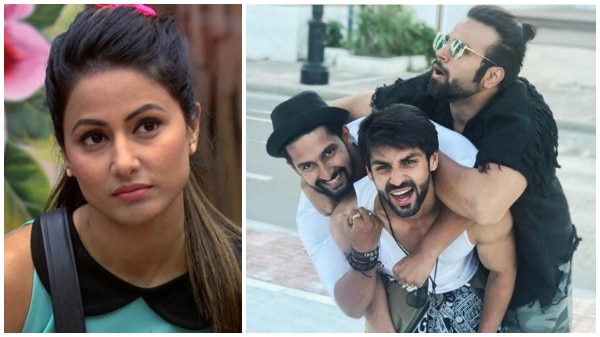 Bigg Boss 11: Ravi Dubey DISAPPOINTED with Hina Khan for MOCKING Rithvik Dhanjani, Karan Wahi! Bigg Boss 11: Ravi Dubey DISAPPOINTED with Hina Khan for MOCKING Rithvik Dhanjani, Karan Wahi!