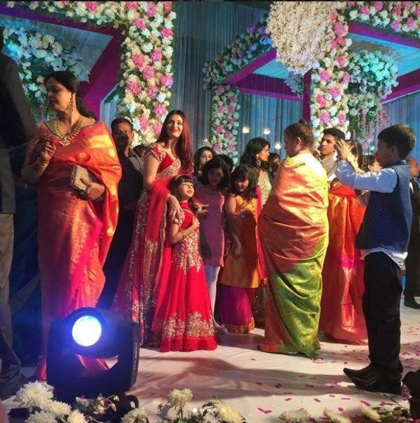 Aishwarya Rai and daughter Aaradhya recently attended a wedding in Bengaluru and we saw pics of the duo in their matching red outfits