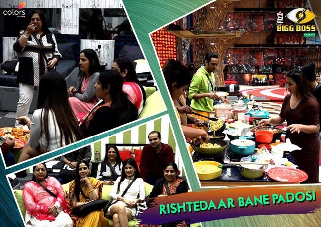 This week's task 'Ghar Aaye Gharwaale' in popular reality show 'Bigg Boss 11' saw the family members & special friends of the seven remaining contestants entering the house as new padosis'. (Photo: Colors)