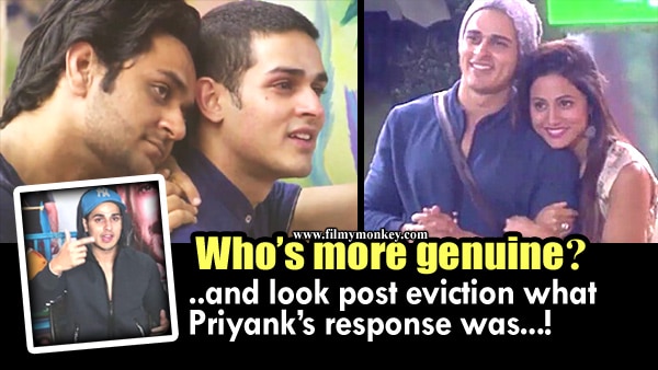 Bigg Boss 11: Priyank Sharma post eviction chooses Vikas Gupta over Hina Khan when asked....! Bigg Boss 11: Priyank Sharma post eviction chooses Vikas Gupta over Hina Khan when asked....!