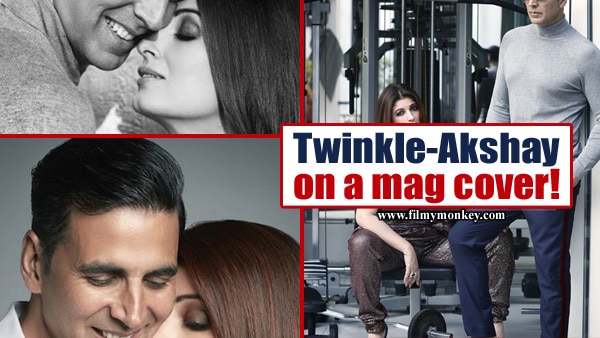 Twinkle Khanna Nude Porn Latest - So much love! Akshay, Twinkle feature on Hello mag cover