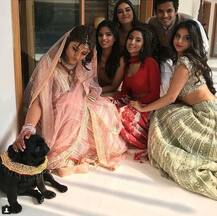 IN PICS: SRK's daughter Suhana Khan looks drop-dead-gorgeous in a floral lehenga and a pretty flower jewelry at wedding!