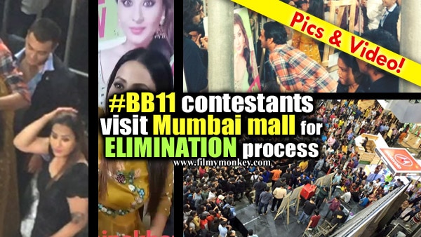 Bigg Boss 11: Pics & Videos! Hina, Luv, Vikas & Shilpa go to Mumbai mall & appeal fans for votes! Bigg Boss 11: Pics & Videos! Hina, Luv, Vikas & Shilpa go to Mumbai mall & appeal fans for votes!