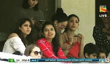 IN PICS: Anushka Sharma FLAUNTS her wedding ring at the airport as she is back in Mumbai after attending hubby Virat's first match in Cape Town!