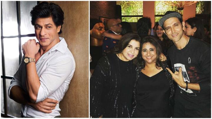 Bollywood superstar Shah Rukh Khan recently hosted a grand birthday bash for his best friend Kaajal Anand. Many known faces of Bollywood attended the bash.