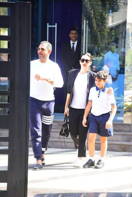 11 years after their marraige in 2003, the couple got divorced in 2016. The ex couple was spotted at lunch with their son Kiaan at Yauatcha