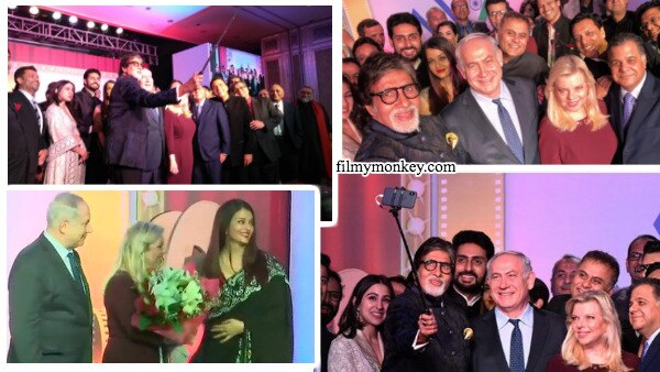 Shalom Bollywood: Big B welcomes Israel PM Netanyahu; Clicks a selfie with him & other celebs! Shalom Bollywood: Big B welcomes Israel PM Netanyahu; Clicks a selfie with him & other celebs!