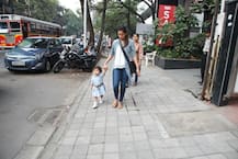 SEE PICS: Shahid Kapoor's 1-year-old BABY GIRL Misha walks hand-in-hand with mommy Mira after her Play school!
