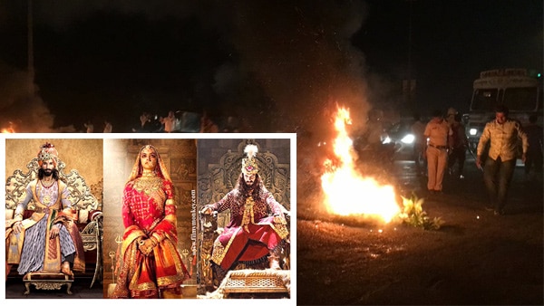 Padmaavat: Over 100 Karni Sena supporters detained in Mumbai Padmaavat: Over 100 Karni Sena supporters detained in Mumbai