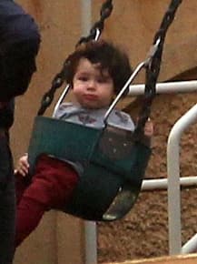 SEE PICS: Kareena Kapoor's 1-year-old BABY BOY Taimur Ali Khan will swing right into your heart!